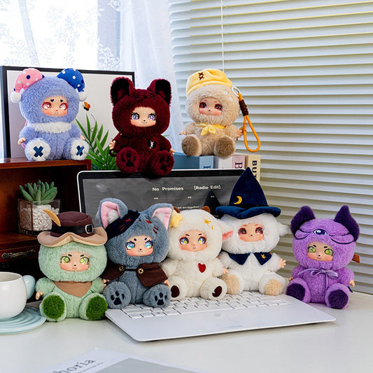 Plush Toys Blind Box Doll Christmas Gifts Werewolf Killing Series Figure Collection Toys Birthday Gifts Dolls Toys